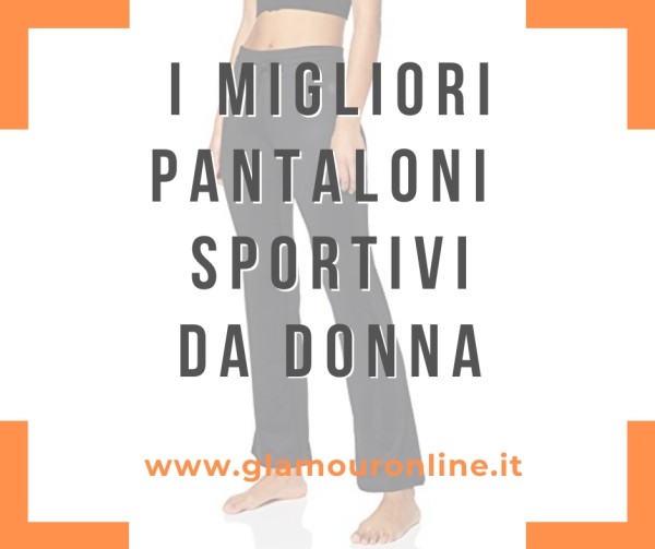 Hawiton Donna Pantaloni Sportivi in Cotone 100% con Tasche Pantaloni da Jogging Fitness per Corsa Sport Pantaloni Lunghi 